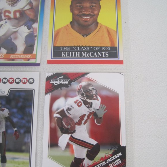 Lot Of 8 Tampa Bay Buccaneers NFL Player Cards - Picture 5 of 12